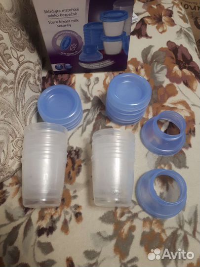 Контейнеры для хранения молока Philips Avent
