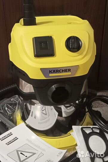 Строительный пылесос karcher wd3p s v- 17/4/20