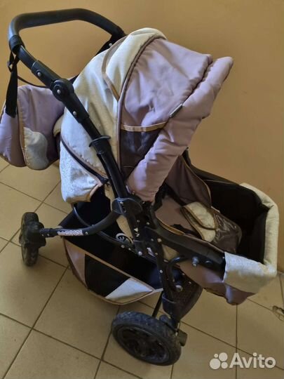 Коляска 3 в 1 + игрушки