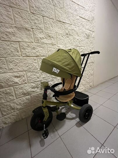 Велосипед с родительской ручкой