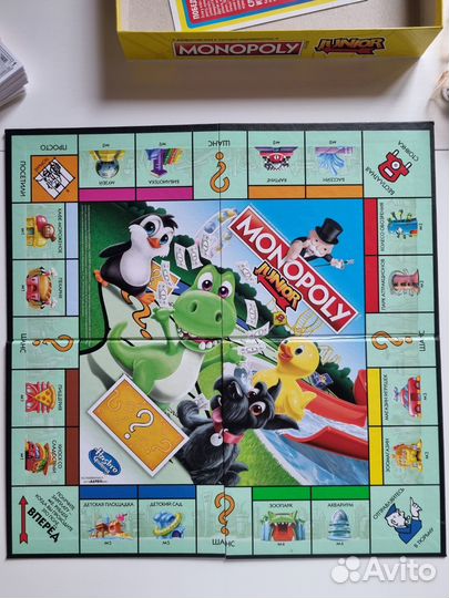 Настольная игра Монополия Junior 5+