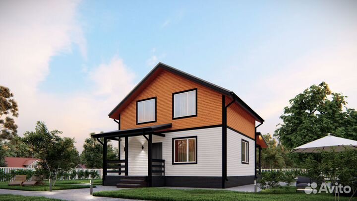 Домокомплект каркасный дом Шведский L