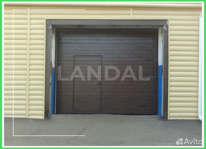 Автоматические гаражные секционные ворота