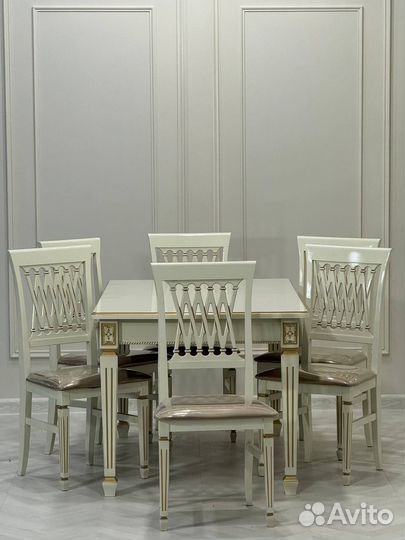 Стол и стулья от производителя. В наличии
