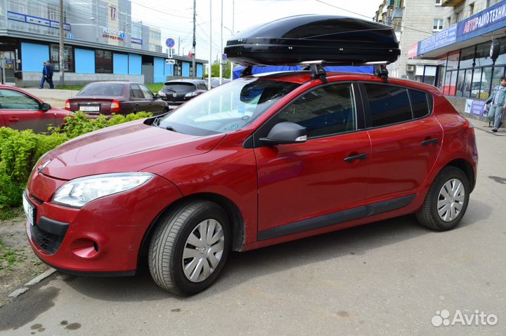Багажник бокс на крышу Renault Megane 3 (2009-2016