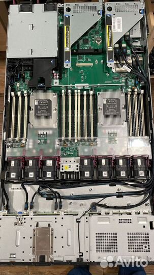 Сервер аналог HPE DL360 Gen10 8SFF nvme Gold 6138