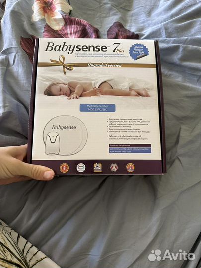 Монитор дыхания ребенка-датчик Babysense 7 plus