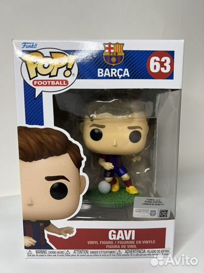 Funko pop Football: Xavi, Pedri, Gavi, Raphinha