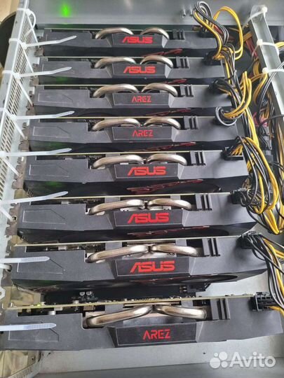 Риг rx580 8gb*8шт