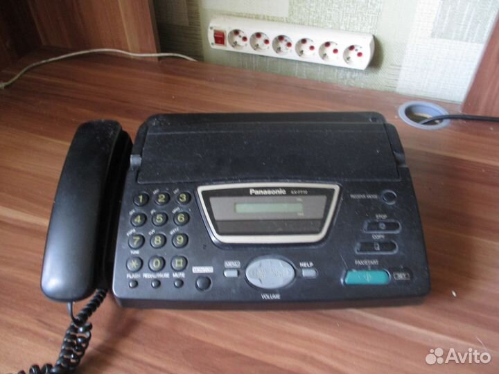 Телефон/факс Панасоник радиотелефон и аон русь 27