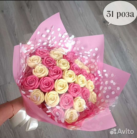 Шоколадный букет,съедобный букет,розы из шоколада