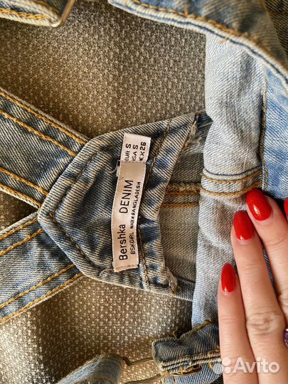 Комбинезон джинсовый bershka