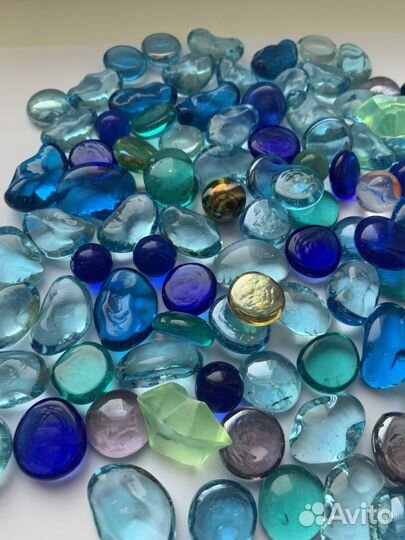 Грунт цветной для аквариума, декор