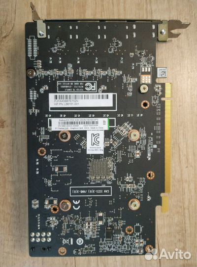 Видеоарта Radeon HP RX 5500 4gb gdd6 hdmi/dp*2