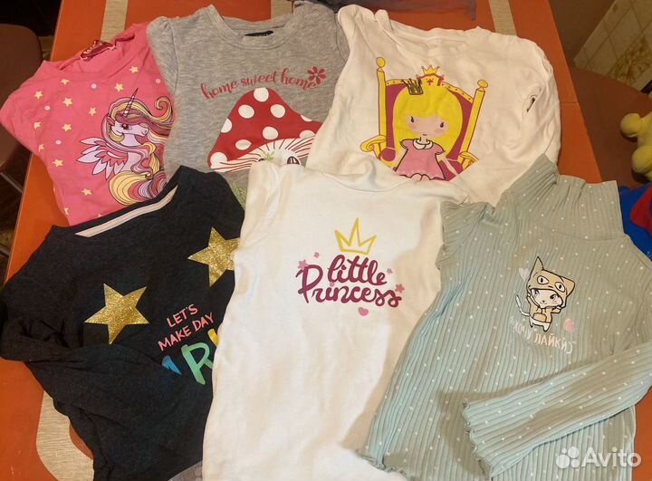 Детские вещи пакетом на девочку 92 98