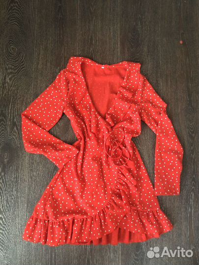 Платье с запахом