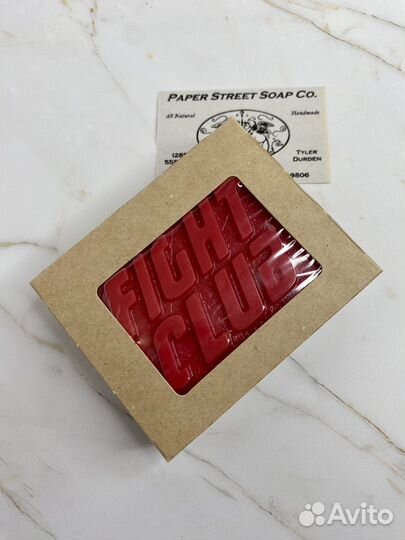 Мыло бойцовский клуб Fight Club файт в подарок