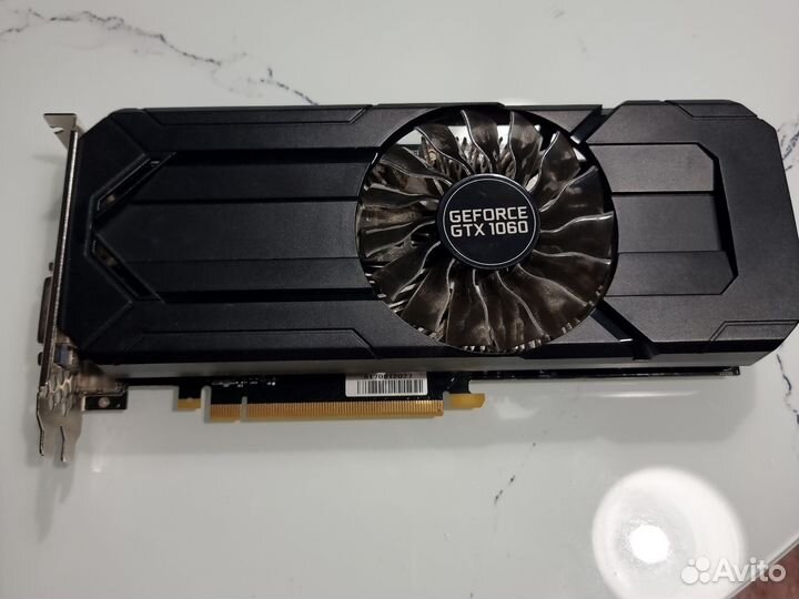 Видеокарта gtx 1060 6gb palit