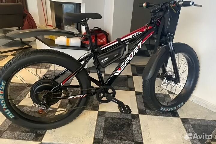 Электровелосипед фетбайк
