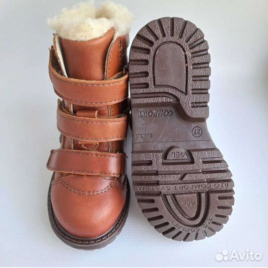 Зимние орто ботинки 25-27 размеры, новые