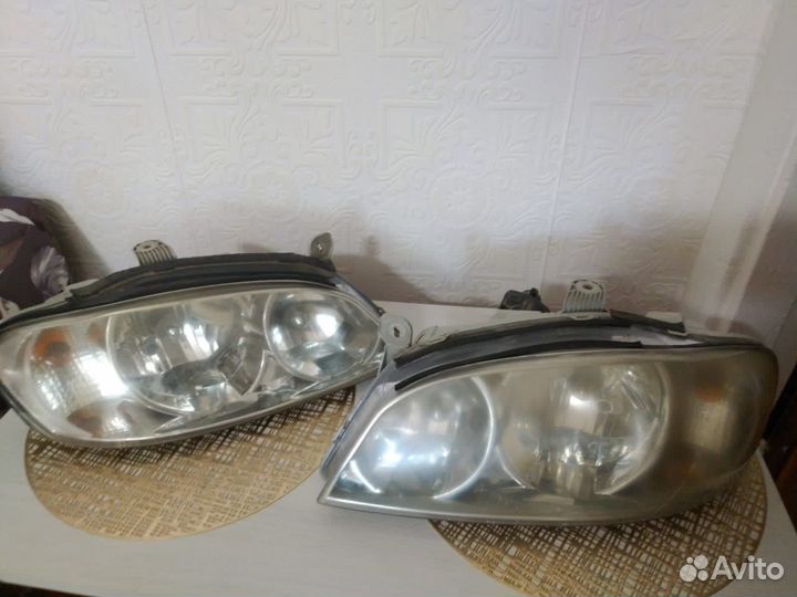 Комплект фар kia spectra