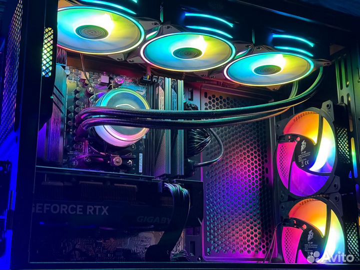 Игровой пк Ryzen 5 7600/RTX4070/32Gb DDR5/1Tb