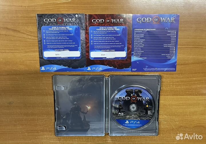 PS4 God of War 2018 (стилбук)