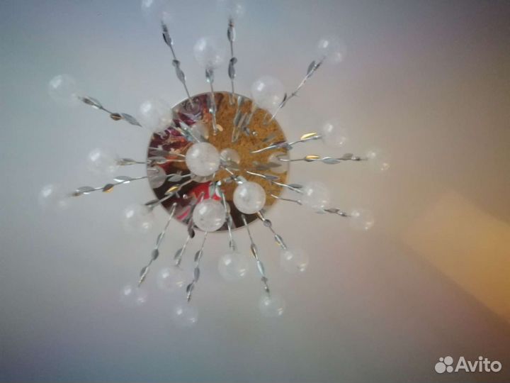 Люстра потолочная бу