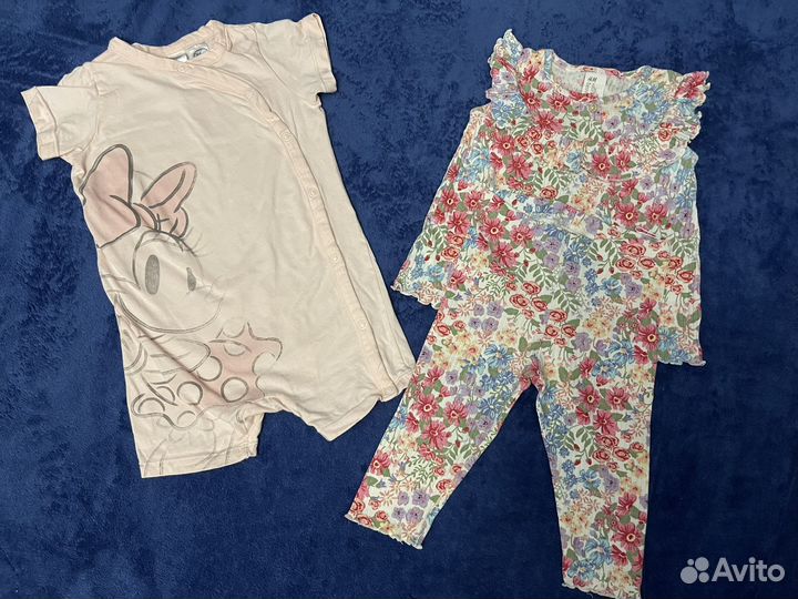 Вещи для девочки HM/next 74