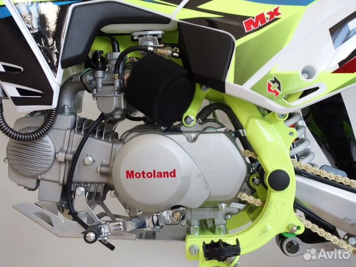 Мотоцикл motoland MX140 (2020 Г.) pitbike Витрина