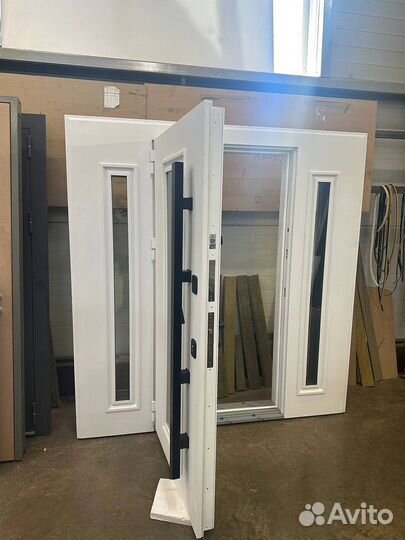 Двери входные металлические, установка