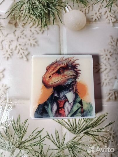 Мыло ручной работы дракон