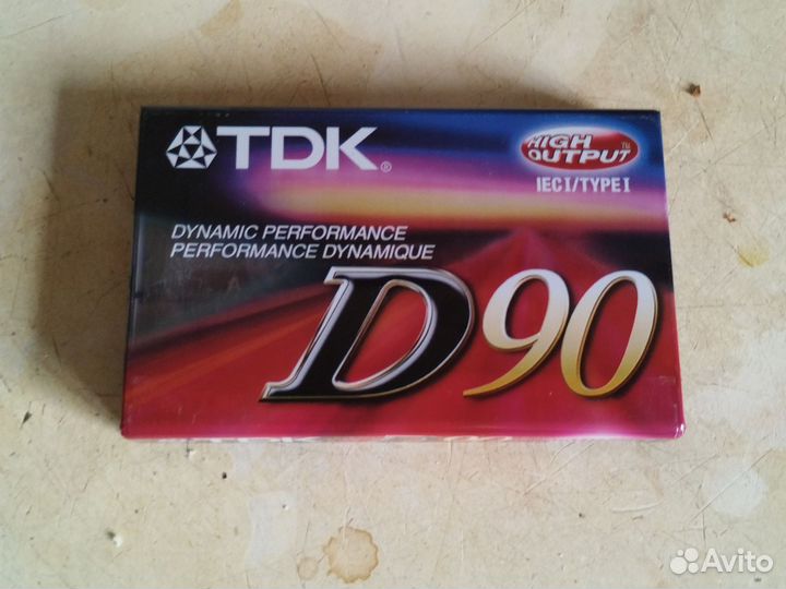 Кассета TDK D90