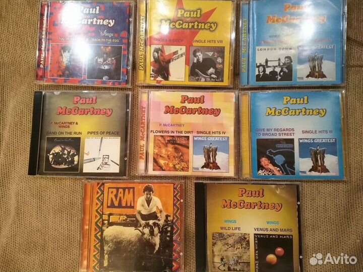 Paul mccartney лицензионные CD