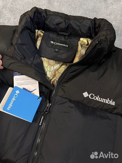 Пуховик зимний Columbia 54 размер новый