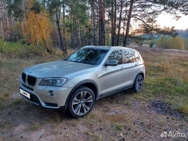 BMW X3 2 AT, 2012, 225 100 км