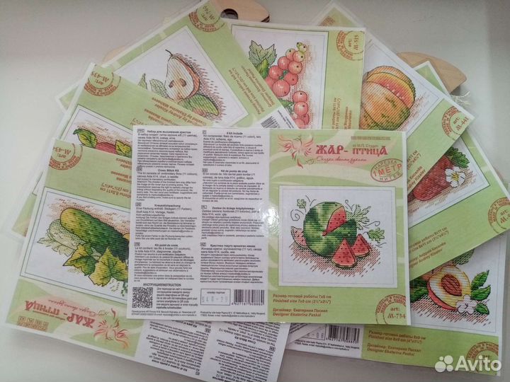 Схемы для вышивания крестиком 10 шт