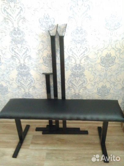 Лавка для жима + стойки новые