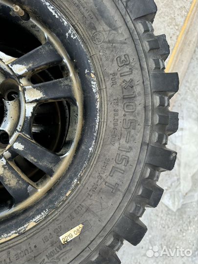 Грязевые колеса на ниву r15