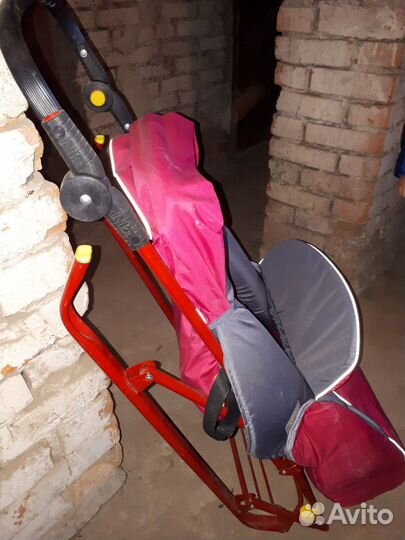 Коляска санки