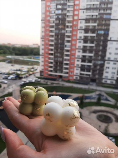 Свечи на основе соевого воска