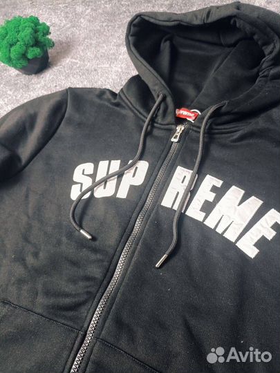 Зип худи supreme
