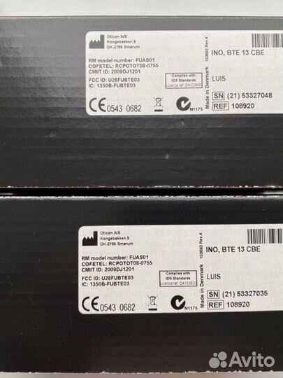 Слуховой аппарат Oticon Ino BTE 13