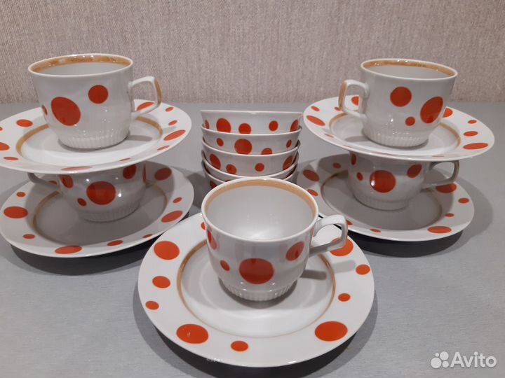 Чайный фарфоровый набор