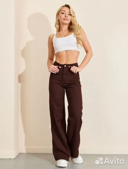 Джинсы палаццо