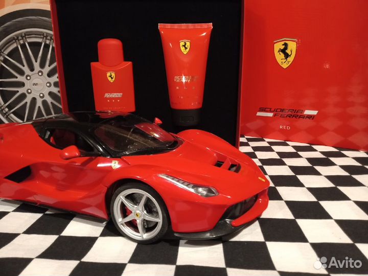 Парфюмерный набор для мужчин Scuderia Ferrari RED