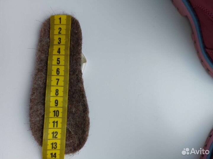 Ботинки демисезонные для девочки 21 размер