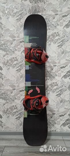 Сноуборд Elan Aero 159cm+крепления Nitro