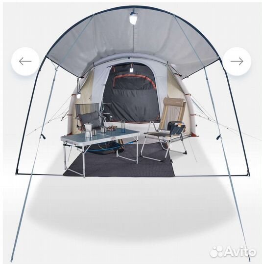 Навес Decathlon Quechua Arpenaz Fresh на 6 человек