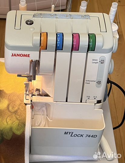 Оверлок janome My Lock 744D